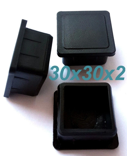 Endkappen 30x30x2 vierkant - 30x30x2, mm