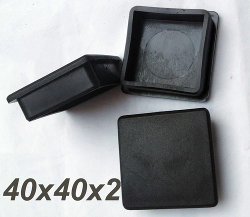 Endkappen 40x40x2 vierkant - 40x40x2, mm