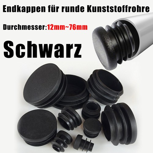 Runde kunststoff endkappen - runde,